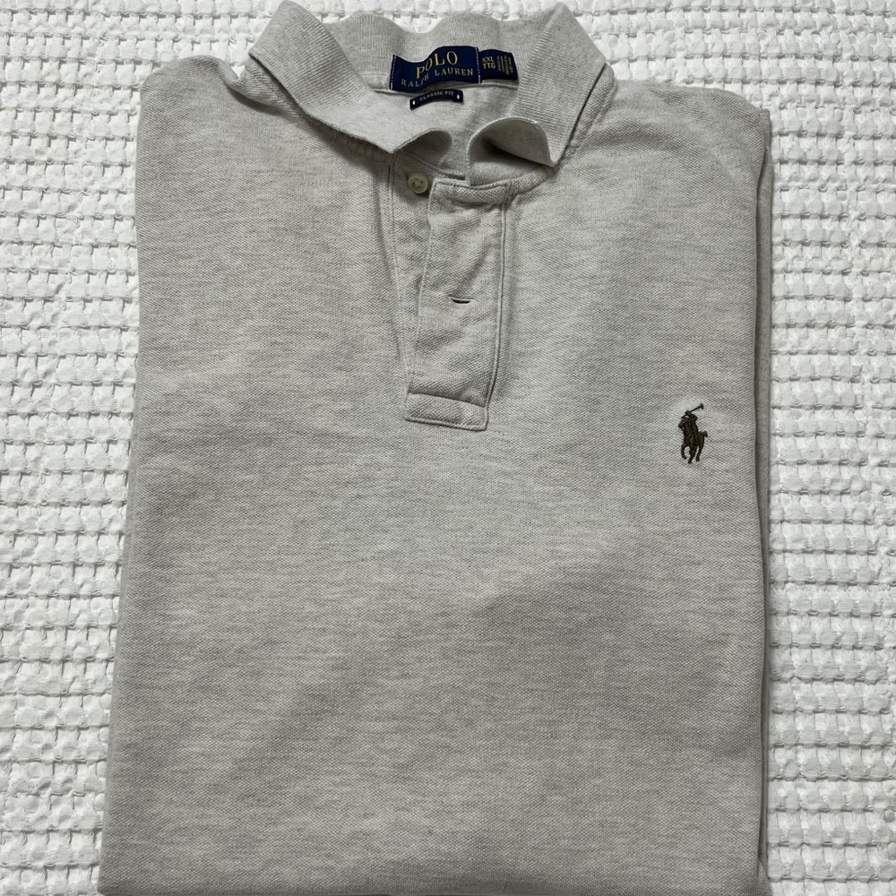 GENTLY USED/WORN MENS RALPH POLO SHIRT